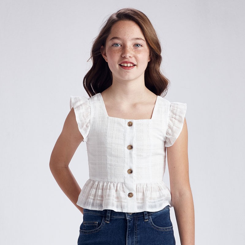 Блуза з люрекосм для дівчинки Mayoral