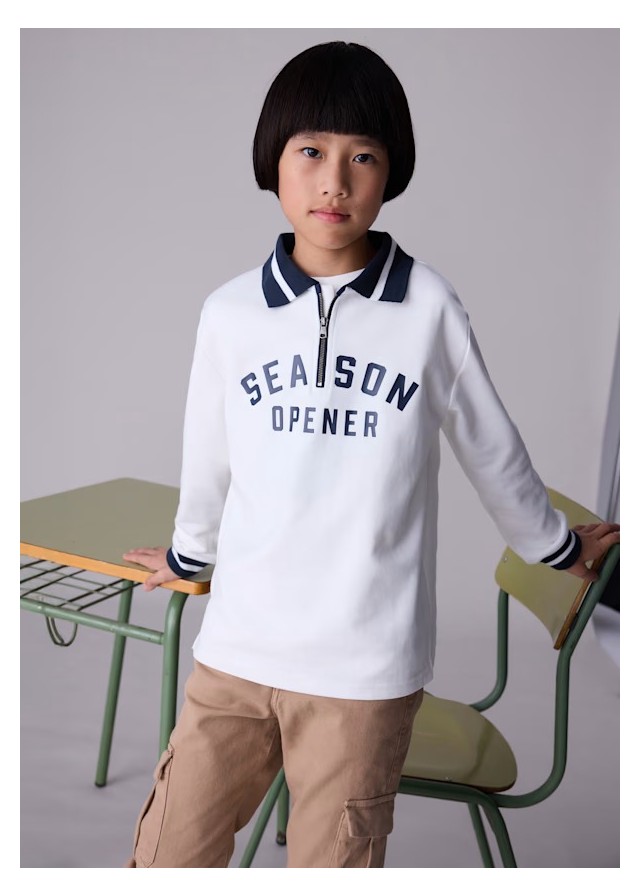 Поло на блискавці Mayoral