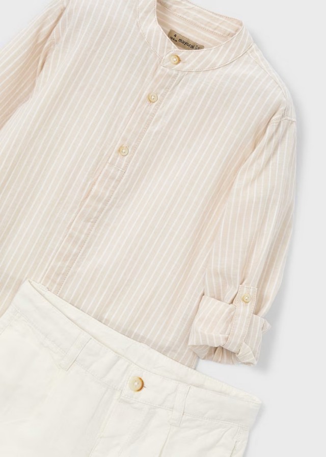 Комплект шорти та сорочка з довгими рукавами Mayoral