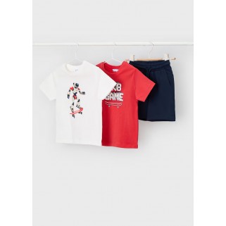 Комплект шорти та дві футболки Mayoral