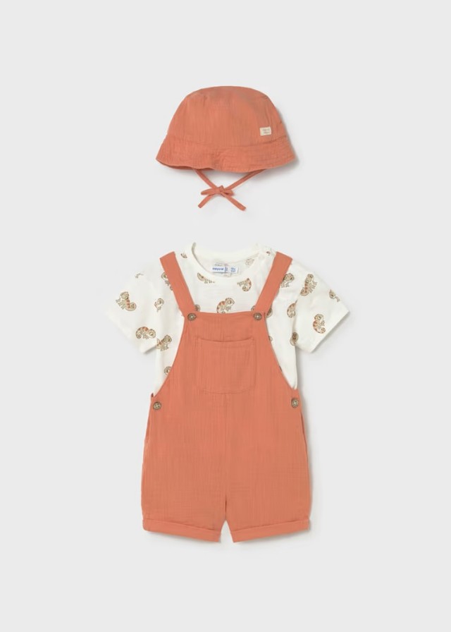 Комплект комбінезон, футболка, капелюх Mayoral