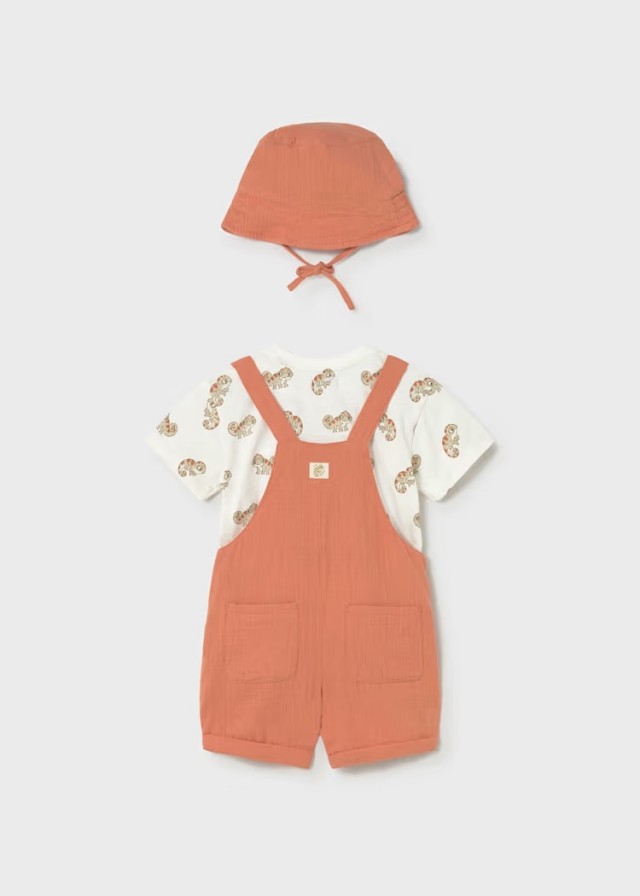 Комплект комбінезон, футболка, капелюх Mayoral