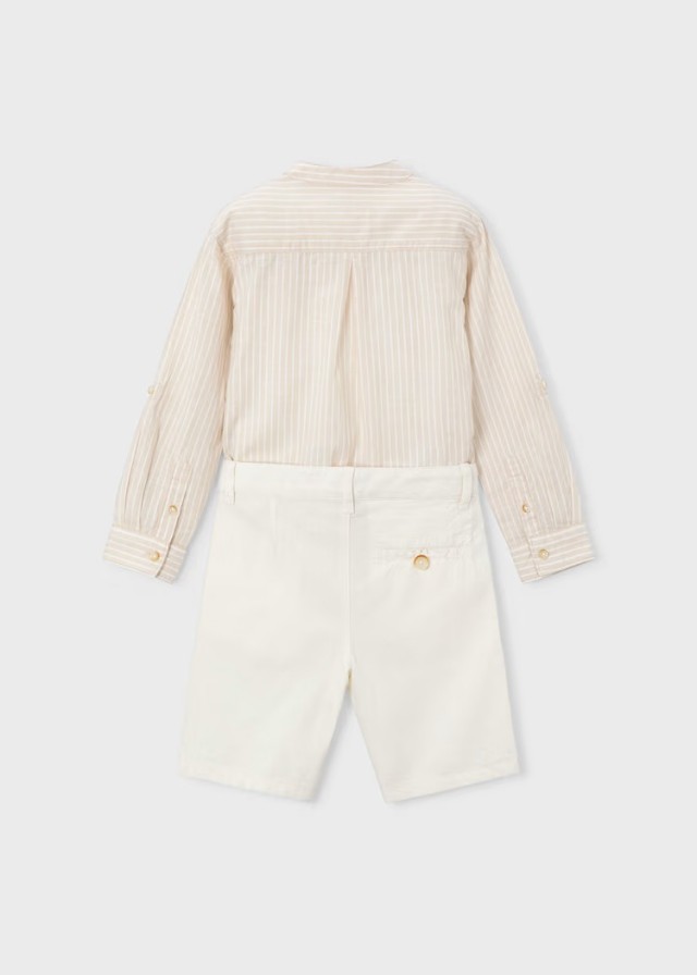 Комплект шорти та сорочка з довгими рукавами Mayoral