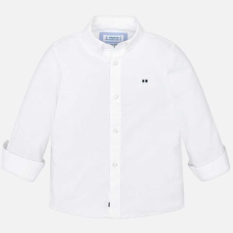 Белая классическая рубашка Mayoral